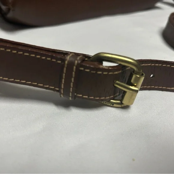 Vintage Burberry Beige and Brown Plaid Crossbody Bag - Picture 12 of 16